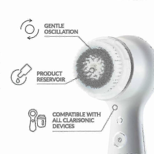 (Deep Pore) 4pcs Clarisonic Replacement for Brush Head Deep Pore Delicate Sensit Cashmere Radiance 1
