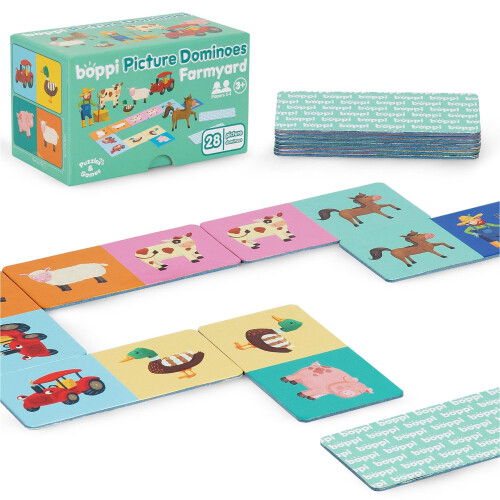 Boppi (Farmyard) boppi Picture Dominoes Game