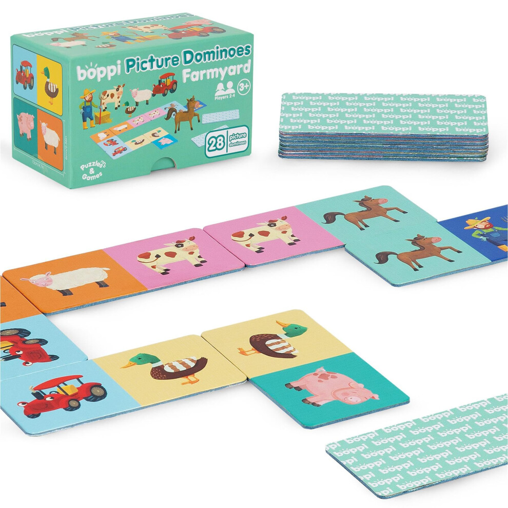 Boppi (Farmyard) Picture Dominoes Game