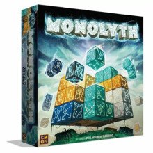 Cmon Monolyth Brädspel | Monolitbyggande Strategispel | Taktile Pusselspel | Roligt Familjespel för Barn och Vuxna | Ålder 8+ | 1-4 Spelare | Avera