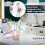 Reusable Beech Wood Plastic Bag Drying Rack for Kitchen Storage 2
