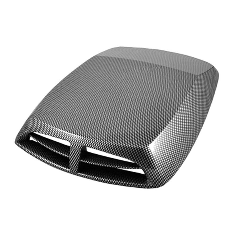 Hood Vents Cars Air Flow Intake Hood Scoop Vent Bonnet Cover Car Styling Decorative Accessories Hood Scoops(Carbon Fiber Color) 9067246803759