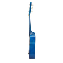 21-Zoll-Kindergitarre aus Holz, akustisch, blau, Musikinstrument