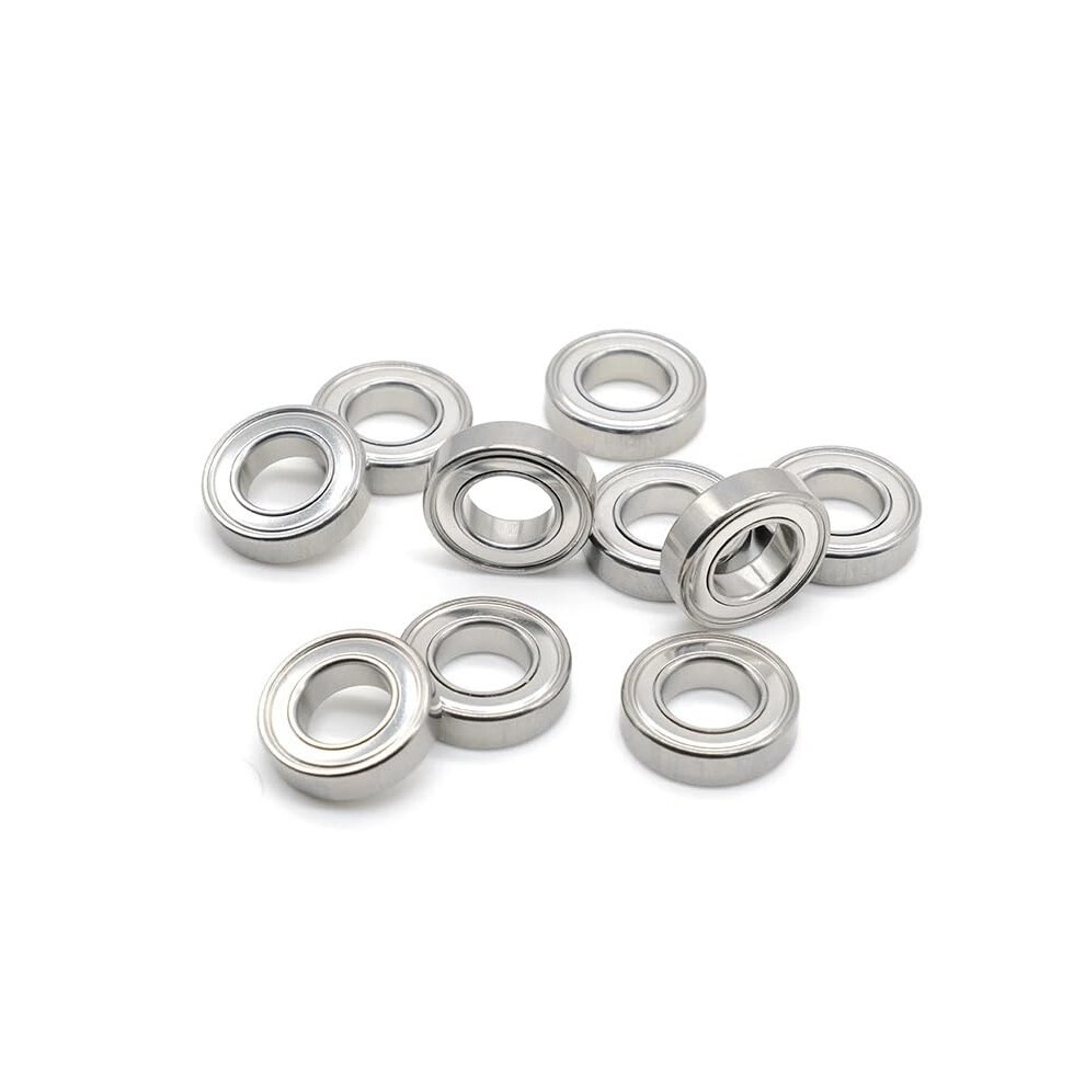 6700Zz Bearing (10 Pcs) 10X15x4 Mm Abec-7 Slim Thin Section Deep Groove 6700 Z Zz Ball Bearings 61700 Zz 6700Z 9105992149964