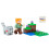 LEGO LEGO Minecraft Mini-Set: Alex Minifigur mit Wolf und Knochen 1