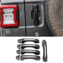 Türgriffabdeckung Trim 10 Stück Set für Jeep Wrangler JL 2018+ ABS Auto außen