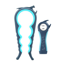 Ergonomischer Dosenöffner: Manueller Dosenöffner & Arthritis-Hilfe, Multi-Küchenhelfer-Set für Senioren, rutschfester Griff, einfache