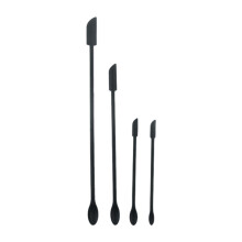 Dobbelthovedspatelværktøj, genanvendelig silikoneskraber med premium silikonemateriale for holdbarhed, slankt bladdesign til trange åbninger,