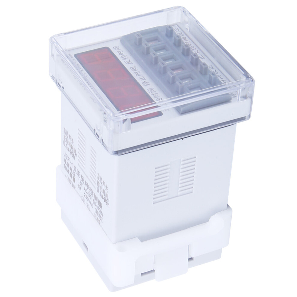 Jzf-10A Lcd Timer Relay For Motor Driving Cw/Ccw 12V Ac/Dc 0.1S-99H 9421362452961