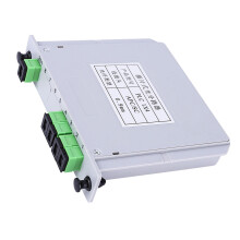 1X4 SC APC Glasfaser-Splitter PLC-Modul für Heimbereich und Netzwerkgebrauch