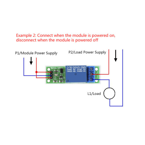 10pcs DC 12V 1-Channel Relay Module, High Level Trigger, Fast Response