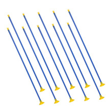 10pcs Blue Suction Cup Arrows for Bow Archery Safe Beginner-friendly Outdoor Indoor Practice for Boys Enhancing Focus and Hand-eye Coordination