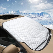 Car Windscreen Cover for To-yota Prius 2019-2021, Magnetic Snow Cover Windshield Cover Universal Winter Anti Snow Ice Sun Uv Frost