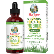 MaryRuth Organics USDA Organic Liquid Probiotic Digestive Health Gut Health Probiotics for Women Probiotics for Men Probiotics for Kids Acidoph