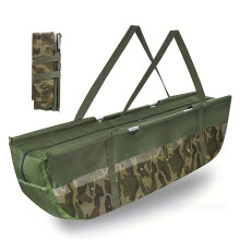 Portable Heavy Duty Waterproof Measuring Bag, Folding Fishing Weigh Bags with Mesh Drainage, Outdoor Mesh Weigh Sling Fish Bag for Bass Fishing