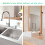 Kitchen Sink Soap Dispenser 300ml | Easy Install, Chrome Finish 6