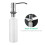 Kitchen Sink Soap Dispenser 300ml | Easy Install, Chrome Finish 3
