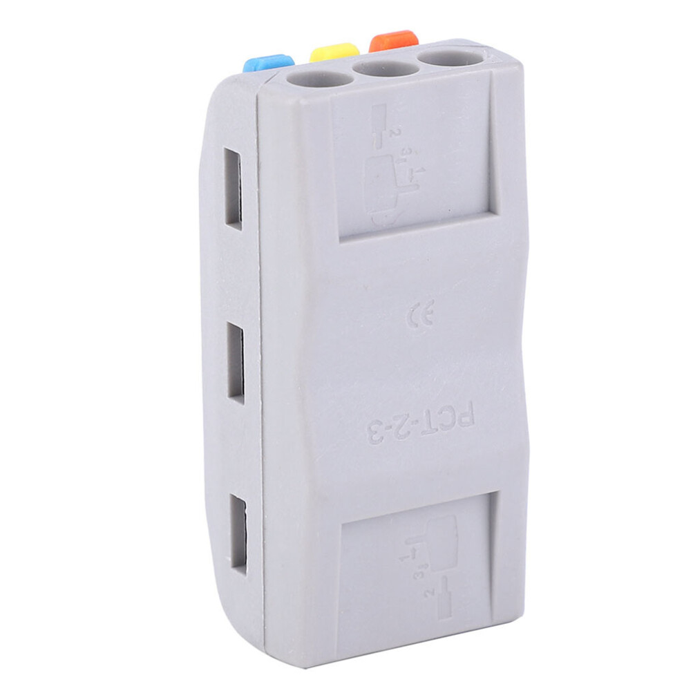 Electric Connector 50Pcs Pct-2-3 Terminal Block For 11~28Awg 4Mmâ²/2.5Mmâ² 9391362455548