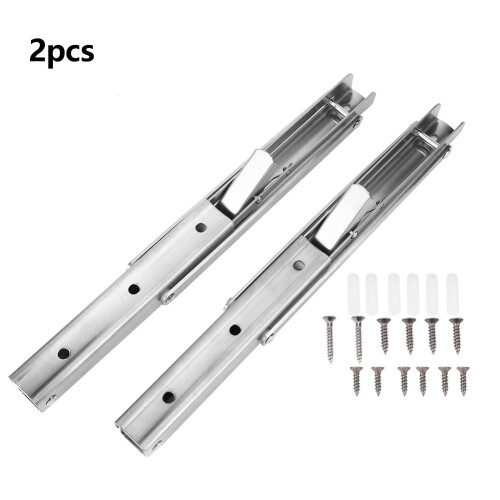 2 Pcs Stainless Steel Triangular Wall Support 70kg Load 12in Foldable 1