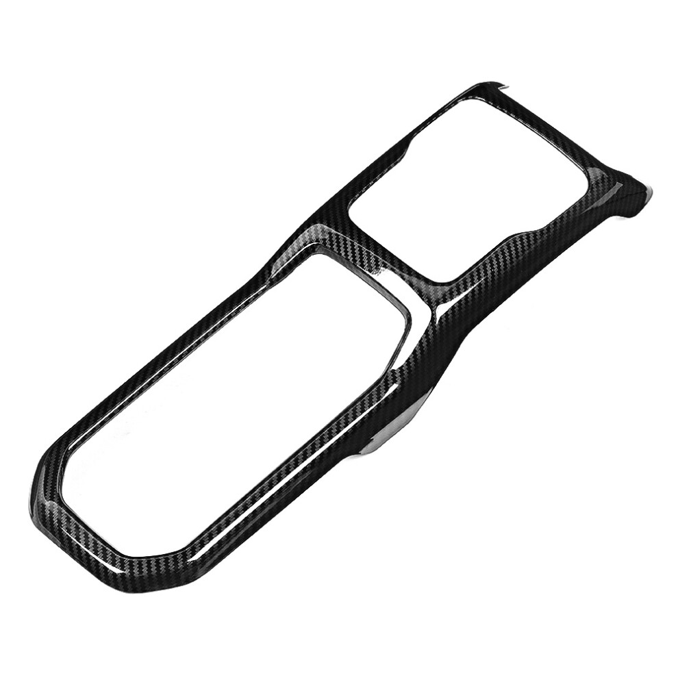 Carbon Fiber Gear Shift Panel Cover Fits Jeep Wrangler Jl 2018 8721362457036