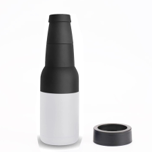 Refroidisseur isotherme sous vide pour canettes et boissons de 355 ml (12 oz), en acier inoxydable 316 de qualité marine.