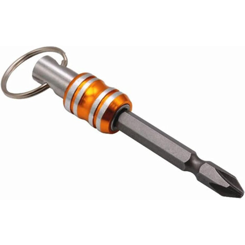 1/4 Inch Hex Shank Screwdriver Bit Holder Extension Bar Drill Screw Adapter Quick Release Easy Change Key Chain New ReleasedPractical and Deft 1