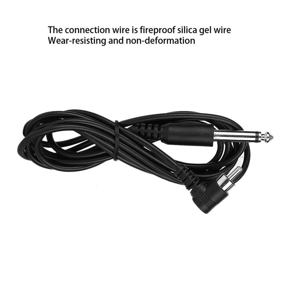 Stainless Steel Tattoo Foot Pedal RCA Interface 7.6x6cm for Machine