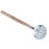 2 Stück Silber Eisen Eisschöpfer mit Holzgriff 34x8cm 4