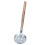 2 Stück Silber Eisen Eisschöpfer mit Holzgriff 34x8cm 6