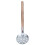 2 Stück Silber Eisen Eisschöpfer mit Holzgriff 34x8cm 5