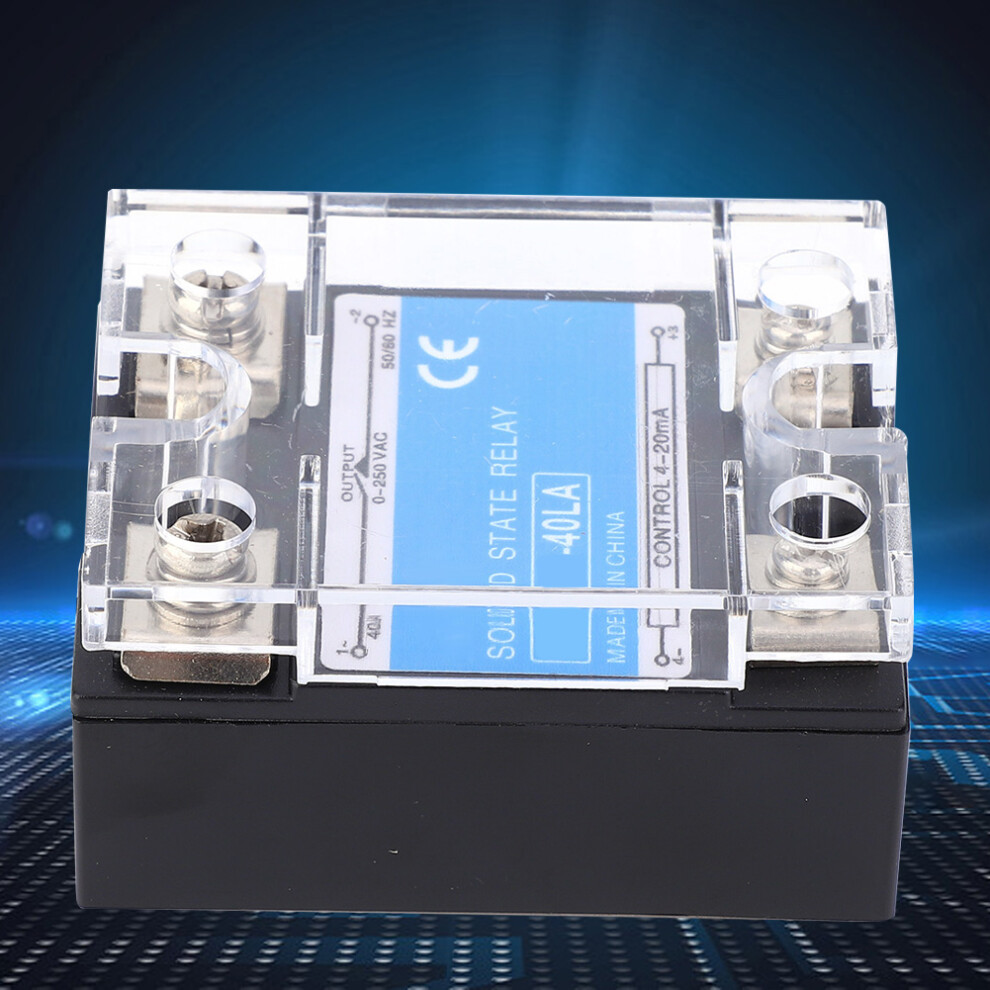 Single Phase Voltage Regulator 0~250Vac Solid State Relay 4~20Ma Berm-40La 8791362458999
