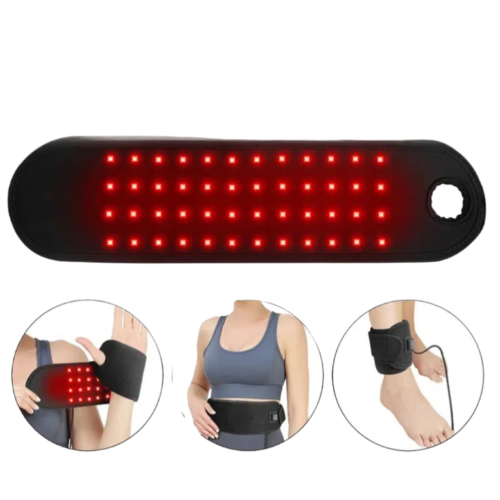 Red/Light & Near Infra Therapy Wristband For Pain Relief - 660Nm & 850Nm Wavelengths