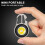 Survival Gear: Multi-Function Tool with Rechargeable Flashlight, Portable Work Light, COB Technology for Emergency Light Needs, Water Resistant Keycha 3
