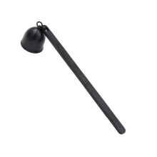 Matte Black Candle Snuffer Stainless Steel Wick Trimmer Wick Dipper Candle Extinguisher Accessory Tool