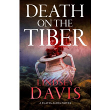 Death on the Tiber by Lindsey Davis Hardcover Book