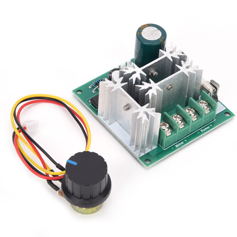 Motor Pwm Speed Regulator Dc 6~90V 0.01-1000W Switch With Fuse 3581362463384
