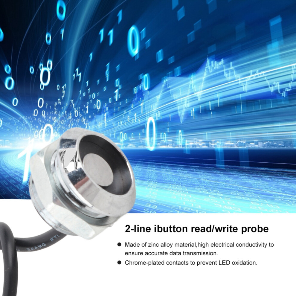 2 Lines Copper Ibutton Probe Tm Card Reader For Access Control System 4921362464841