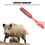 Efficient 50.5cm Handheld Whip: Protect and Guide Livestock Safely 9