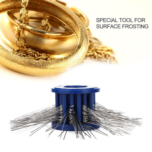 Blue 0.3mm Texturning Polishing Brush for Jewelry Making Processing Tool