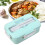Ευέλικτη χρήση, αδιάβροχο Bento Lunch Box, σκεύη από ανοξείδωτο χάλυβα, οικολογικό 6