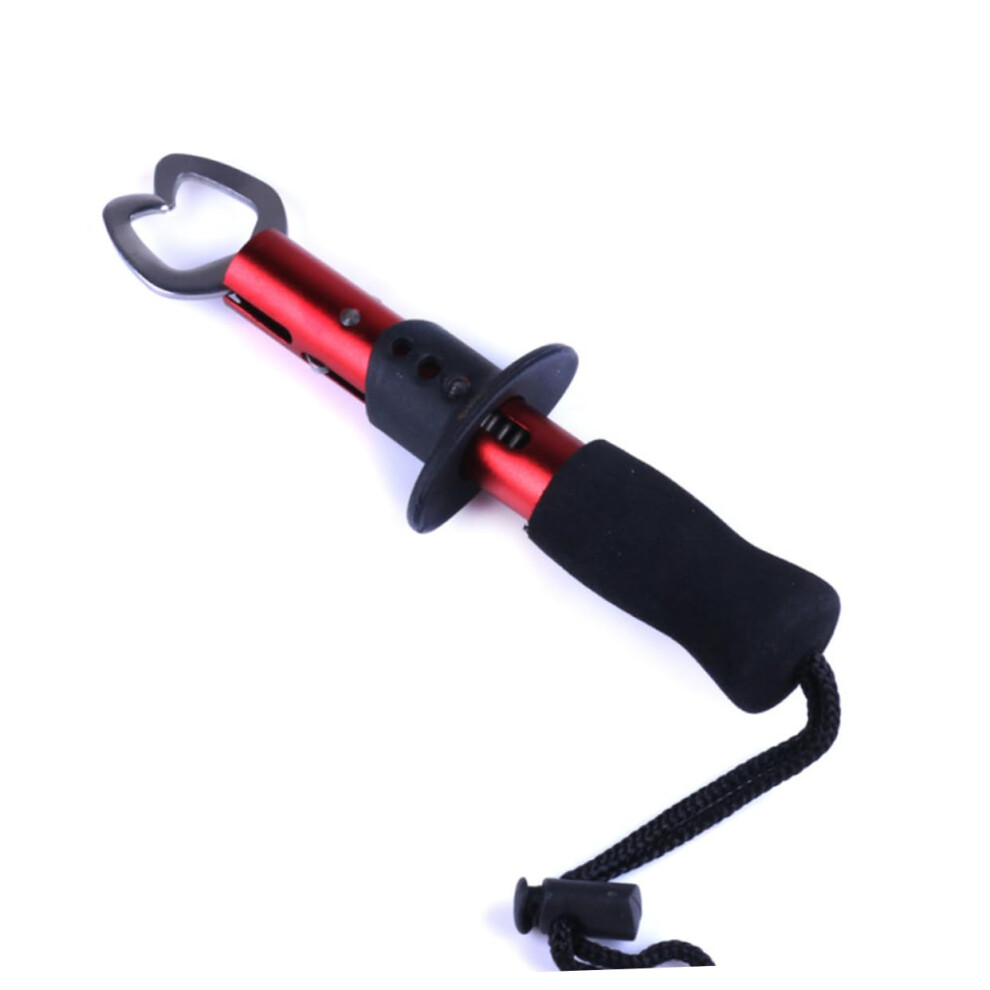 Sturdy Metal Gripper Fishing Pliers Stainless Steel Fish Clamp Tool For Freshwater Saltwater Fishing Comfortable Grip For Easy One Hand Use Red 9105992151738