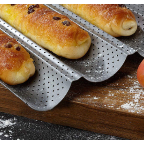 Το μυστικό όπλο του Master Chef: Αντικολλητικά ταψιά για μπαγκέτες, ανθρακούχο χάλυβα 1