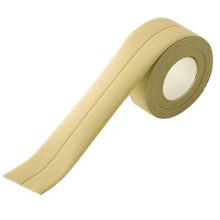 Flexibele kitband voor badkuipranden, afdichtingsstrip met lineair vouwontwerp en sterke hechting, hittebestendige waterdichte tape voor keuken en
