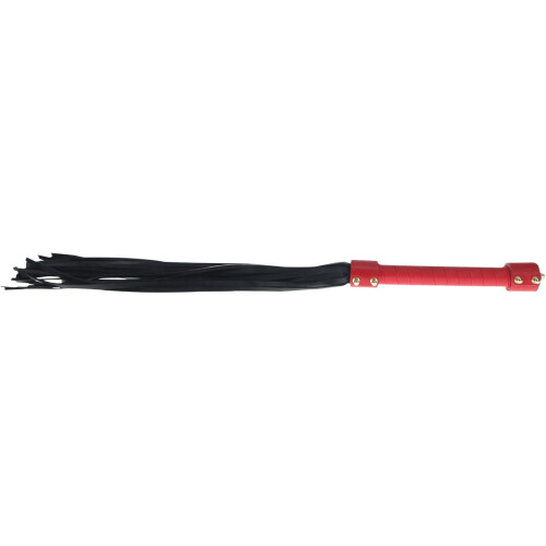 Ouch! by  - Milan Collection - Flogger - Black/Red 2