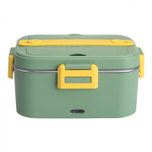 Beheizbare Lunchboxen, tragbare elektrische Lunchbox für Damen und Herren, schnelles Aufheizen und großes Fassungsvermögen, auslaufsicheres