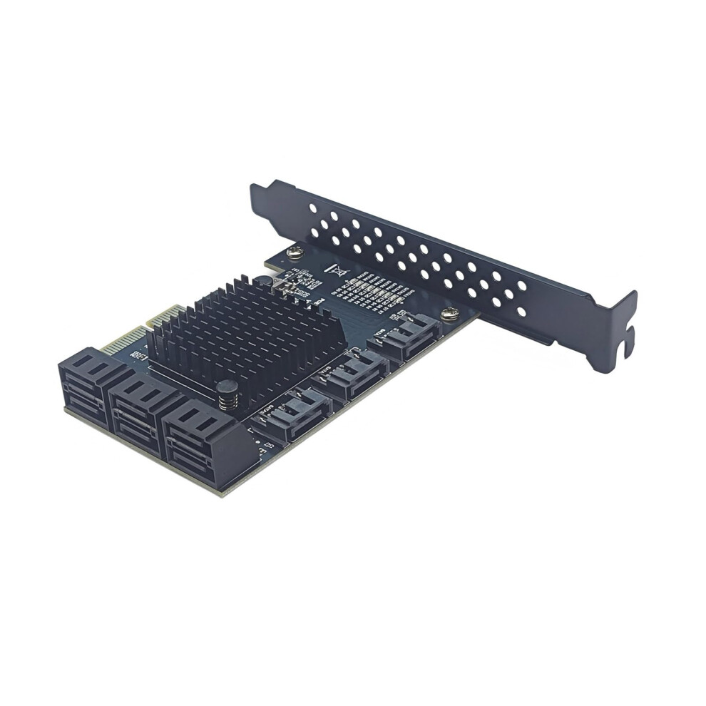 Pciexpress 1X 4X Adapter Card Featuring 9 Port 6Gbps Data Rate And Hot Swappable Functionality Hot Swap Pcie Expansion Card Pcie 4X 9067246806941