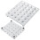 Durable Aluminum Construction for Long-Term Kitchen Use, Homemade Filled Pasta Maker with Ravioli Maker Functionality, Mold Makes Classic Raviolis wit 5