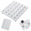 Durable Aluminum Construction for Long-Term Kitchen Use, Homemade Filled Pasta Maker with Ravioli Maker Functionality, Mold Makes Classic Raviolis wit 7