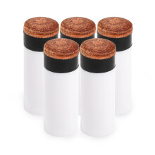 Pool Cue Tips Hartplastik-Ferrules 12mm/13mm Queue-Stieck-Tipps für Billard
