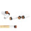 Pool Cue Tips Hartplastik-Ferrules 12mm/13mm Queue-Stieck-Tipps für Billard 4